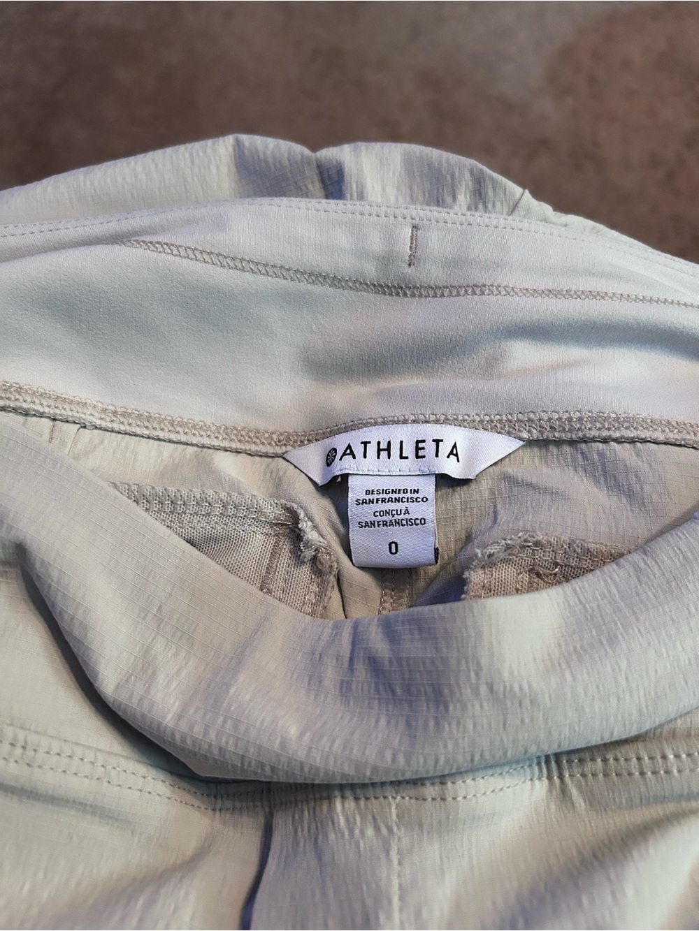 Athleta Gray  High-Rise Workout Leggings
